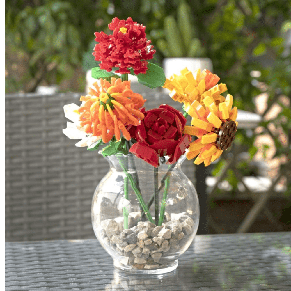 Flowers Building Blocks - Nice Group - The Toy Store
