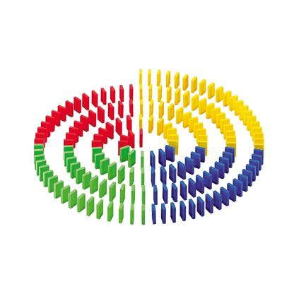 Domino Run With 200 Dominoes - Noris - The Toy Store