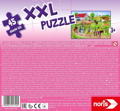 Xxl Giant Puzzle 45 PcsPony Farm - Noris - The Toy Store