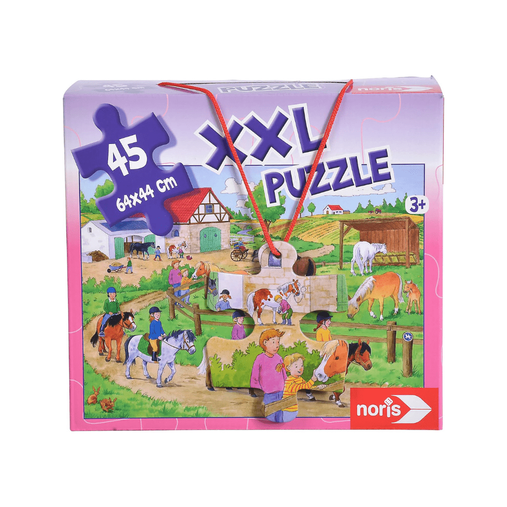 Xxl Giant Puzzle 45 PcsPony Farm - Noris - The Toy Store