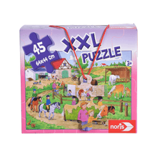 Xxl Giant Puzzle 45 PcsPony Farm - Noris - The Toy Store