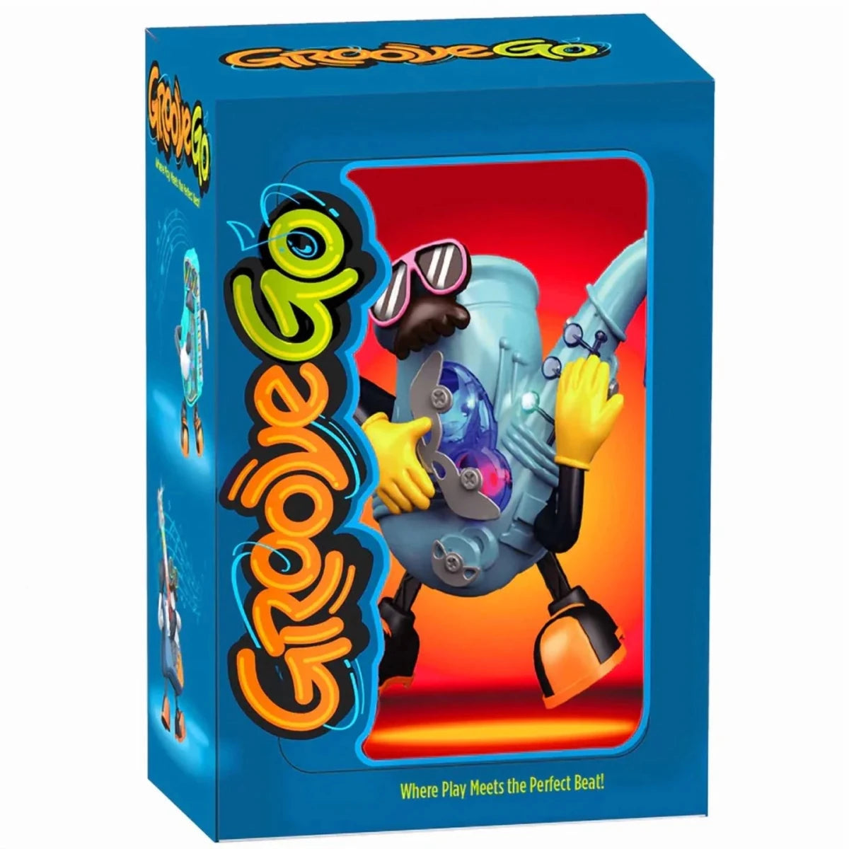 Odyssey TenorBot retail box with illustrated blue-and-orange robot figure