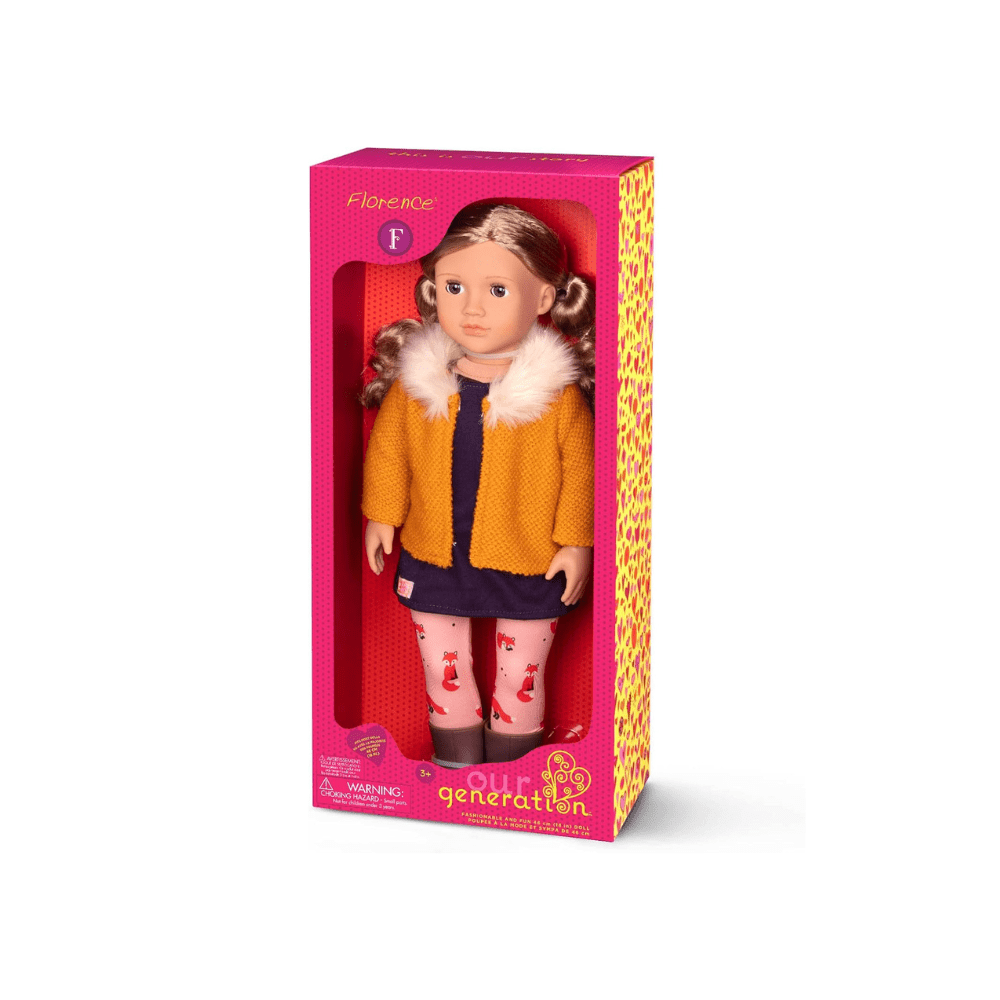 Florence Doll with Fox Tights - Our Generation - The Toy Store