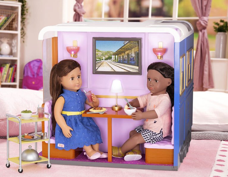 Our Generation Train Express Train Cabin Playset | Our Generation – The Toy Store