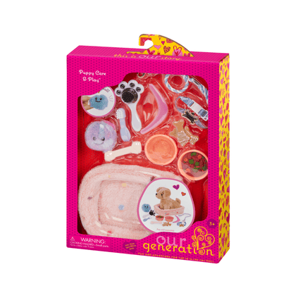 Pet Bed & Accessories For 18" Dolls - Our Generation - The Toy Store