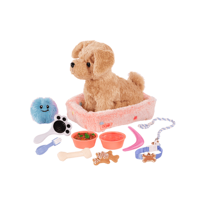 Pet Bed & Accessories For 18" Dolls - Our Generation - The Toy Store