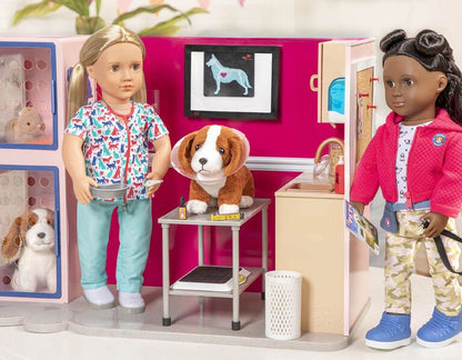 Pet Vet Clinic Dollhouse - Our Generation - The Toy Store