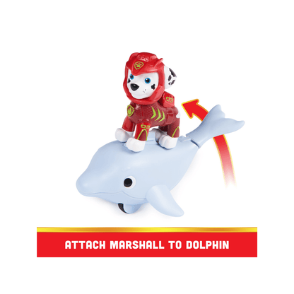Aqua Pups Marshall and Action Figures Set - Paw Patrol - The Toy Store