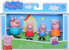 Peppa's Family 4 - Pack - Peppa Pig - The Toy Store