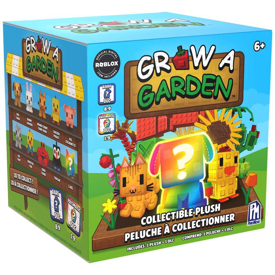 Grow A Garden Sammel-Plüsch Blindbox in Geschenkbox, Design mit Fragezeichen