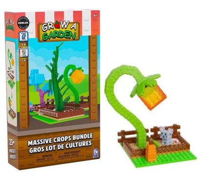 Grow A Garden Massive Crops Bundle box with green plant build and orange crops