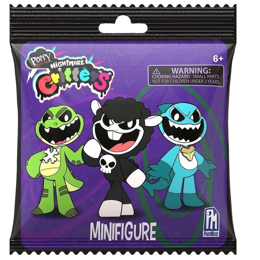 Phat Mojo Poppy Playtime Nightmare Critters Series 4 minifigure pack, 6+