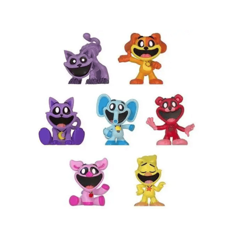 Poppy Playtime Smiling Critters Mini Figures Mystery Pack - Phat Mojo - The Toy Store