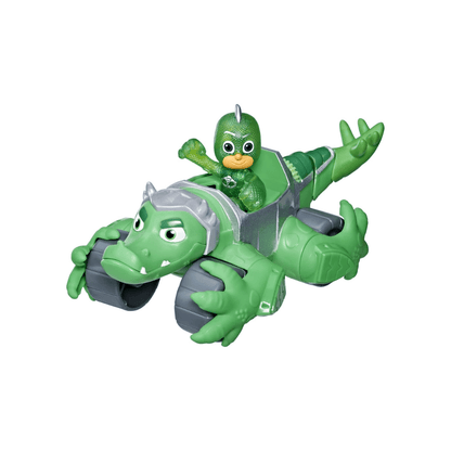 Gekko Car Light - Up Racer With Gekko Action Figure - Pjmasks - The Toy Store