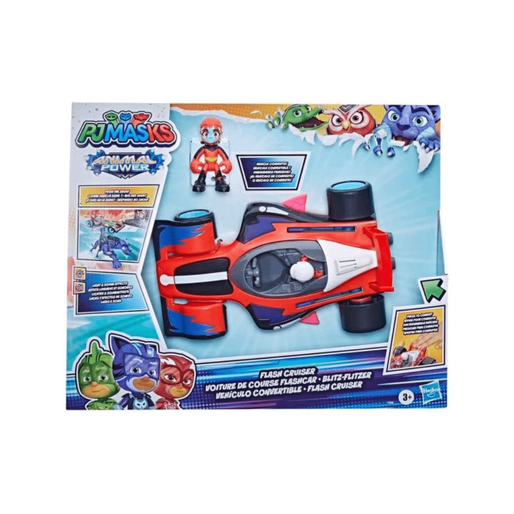 Transforming Animal Power Flash Cruiser - Pjmasks - The Toy Store