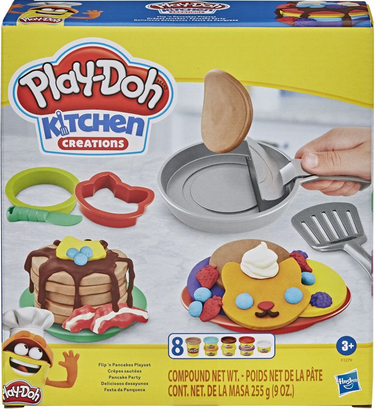 Kitchen Creations Flip N Pancakes - Playdoh - The Toy Store