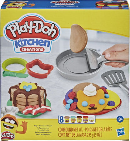 Kitchen Creations Flip N Pancakes - Playdoh - The Toy Store