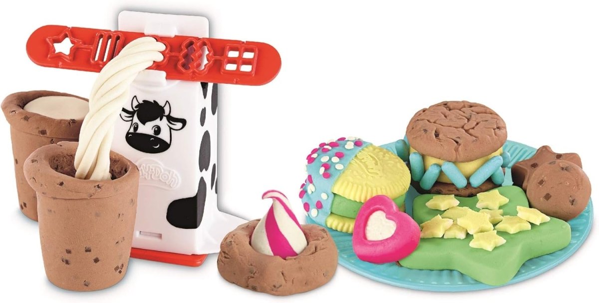 Kitchen Creations Milk and Cookies Set - Playdoh - The Toy Store