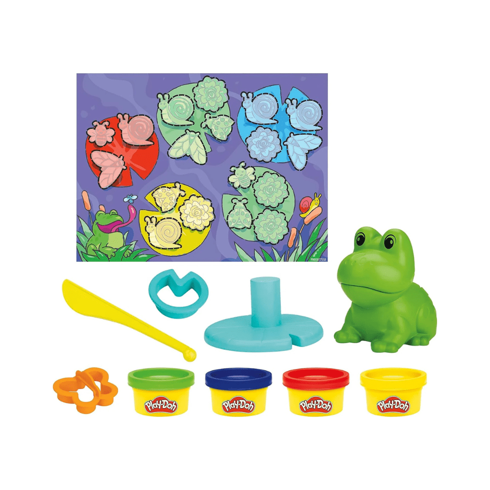 Frog And Color Starter Dough Set - Playdoh - The Toy Store