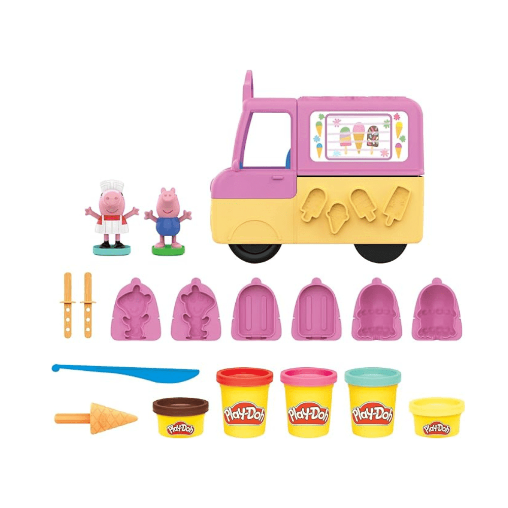 Play - Doh Peppa's Ice Cream Playset - Playdoh - The Toy Store