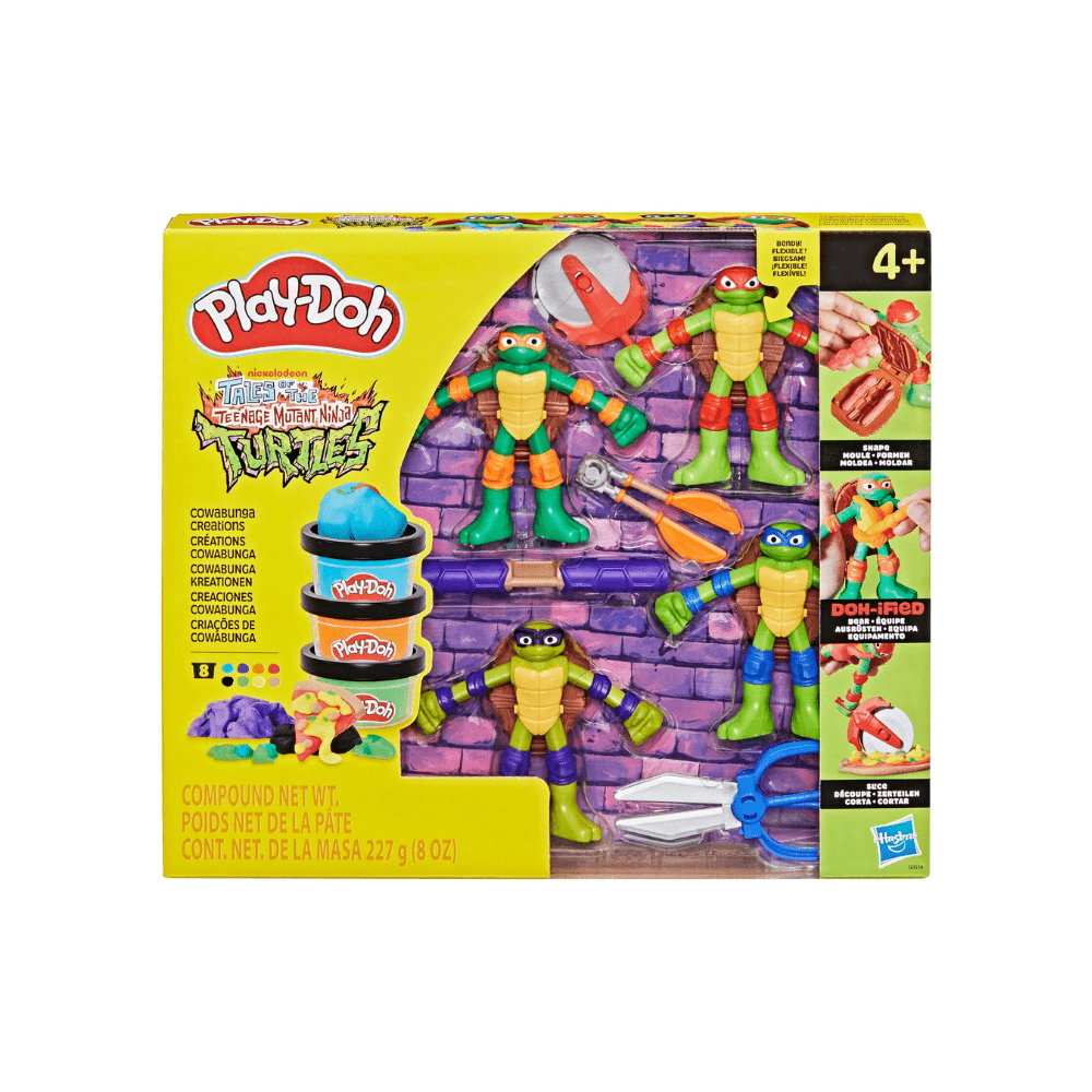 Ninja Cowabunga Creations Set - Playdoh - The Toy Store