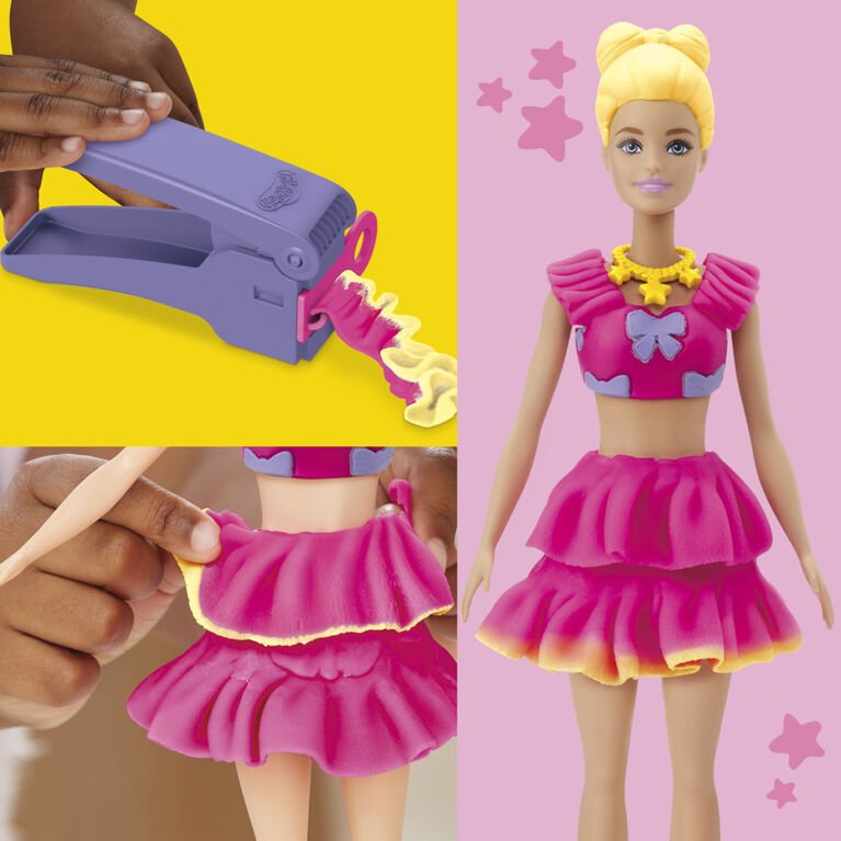 Playdoh x Barbie Ruffles and Bows Doll Set - Playdoh - The Toy Store