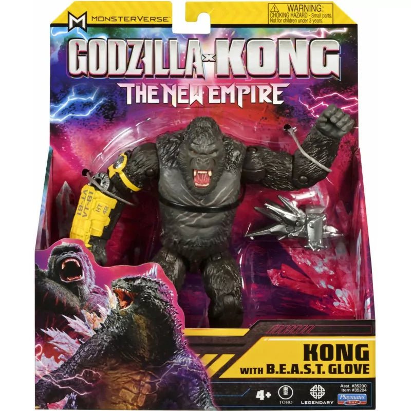 Godzilla X Kong Basic 6" Figure - Playmates - The Toy Store