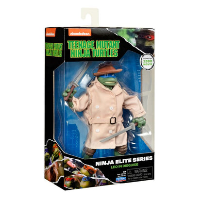 Teenage Mutant Ninja Turtles Classic Elite 6" Figure Leonardo - in - Disguise - Playmates - The Toy Store