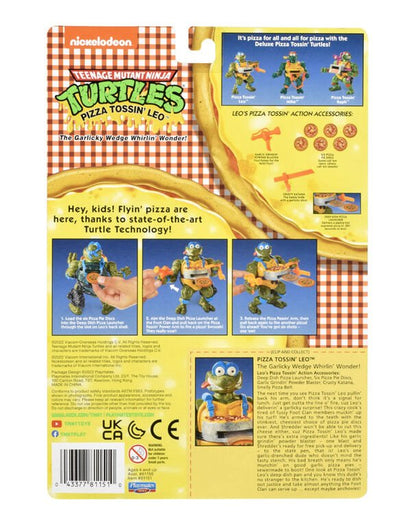 Teenage Mutant Ninja Turtles Classic Pizza Tossin' Leo - Playmates - The Toy Store