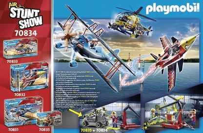 Air Stunt Show Service Station Set - Playmobil - The Toy Store