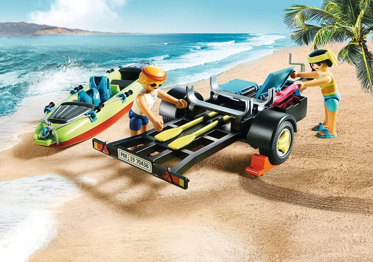 Beach Car With Canoe - Playmobil - The Toy Store