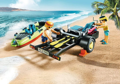 Beach Car With Canoe - Playmobil - The Toy Store
