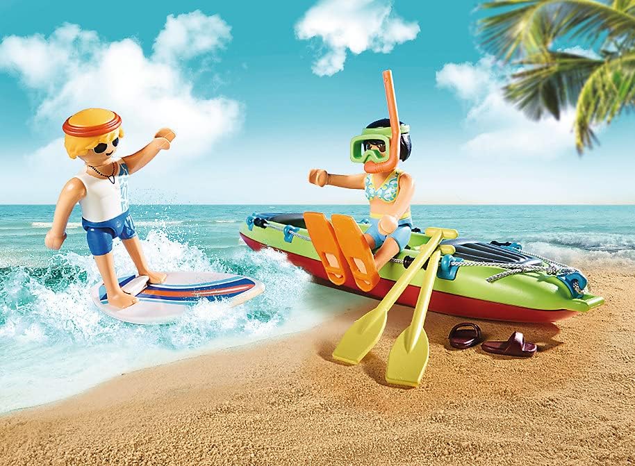 Beach Car With Canoe - Playmobil - The Toy Store