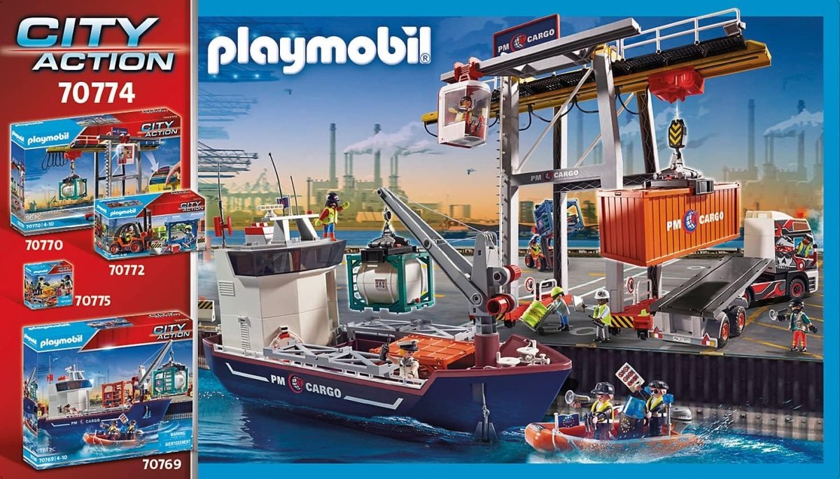 City Action Container Manufacturer - Playmobil - The Toy Store