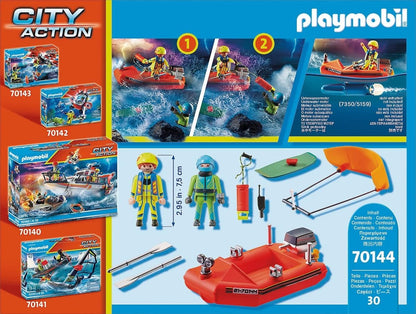 City Action Kitesurfer Rescue Set - Playmobil - The Toy Store