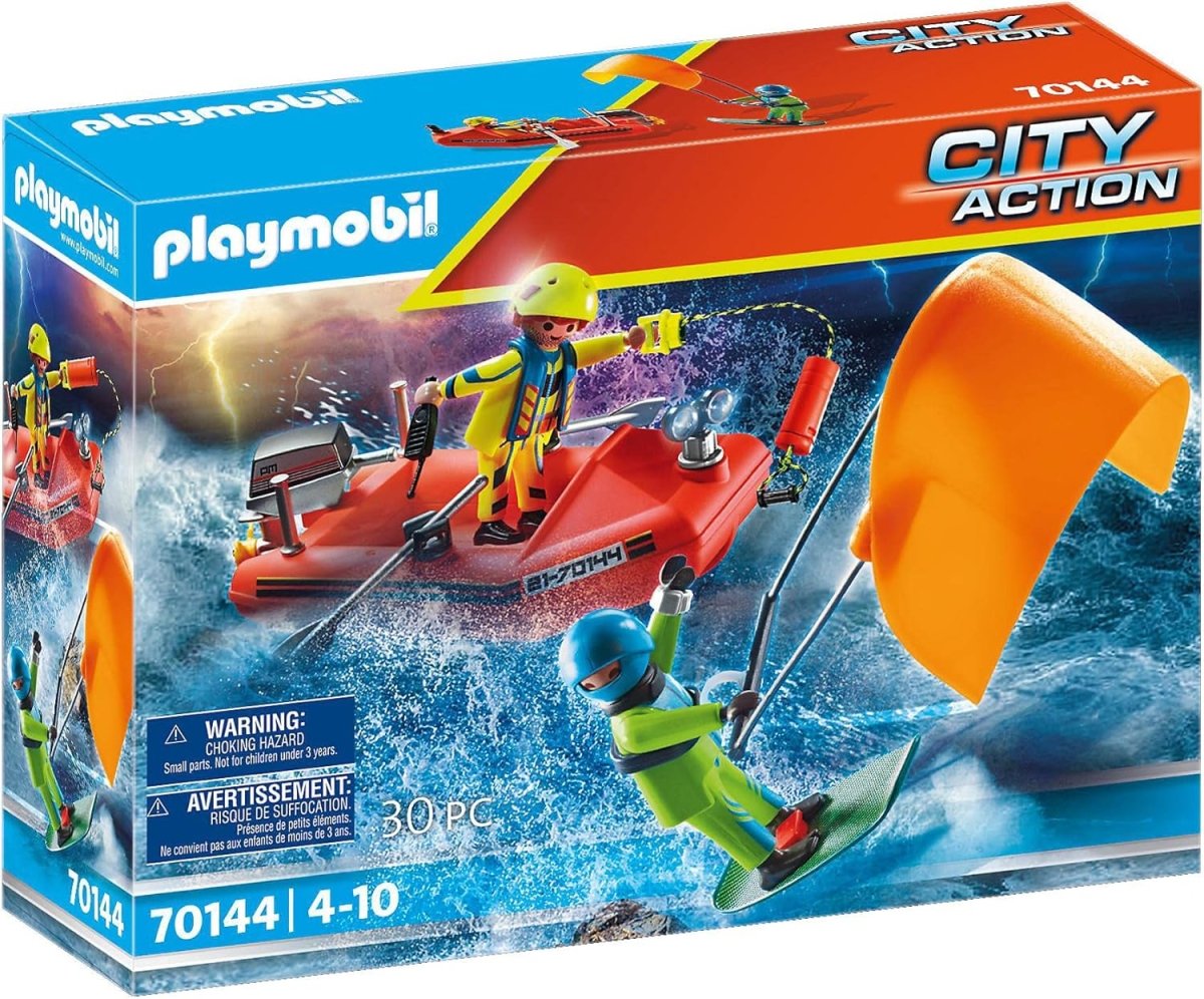 City Action Kitesurfer Rescue Set - Playmobil - The Toy Store