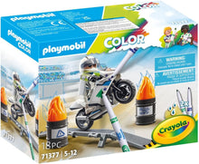 Colorful Toy Motorbike - Playmobil - The Toy Store
