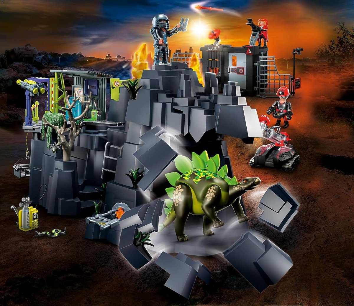Dino Rise Crystal Mine Set - Playmobil - The Toy Store