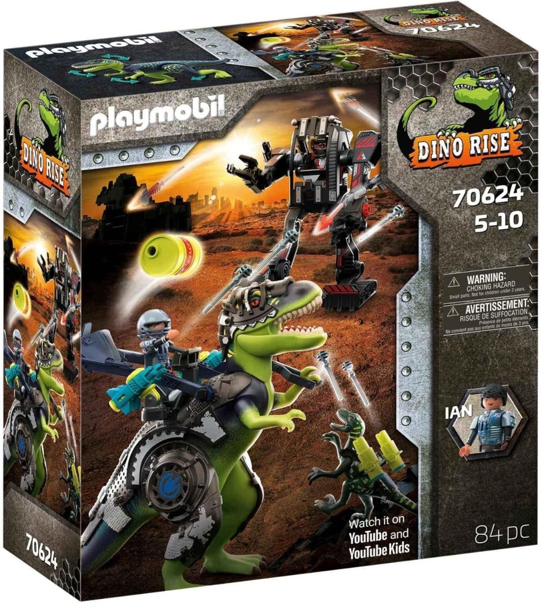 Dino Rise T - RexBattle of The Giants - Playmobil - The Toy Store