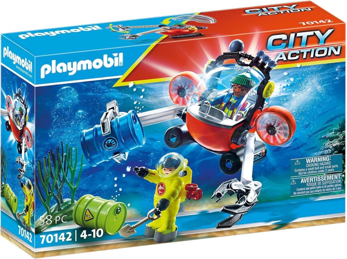 Environmental Expedition With Dive Boat - Playmobil - The Toy Store