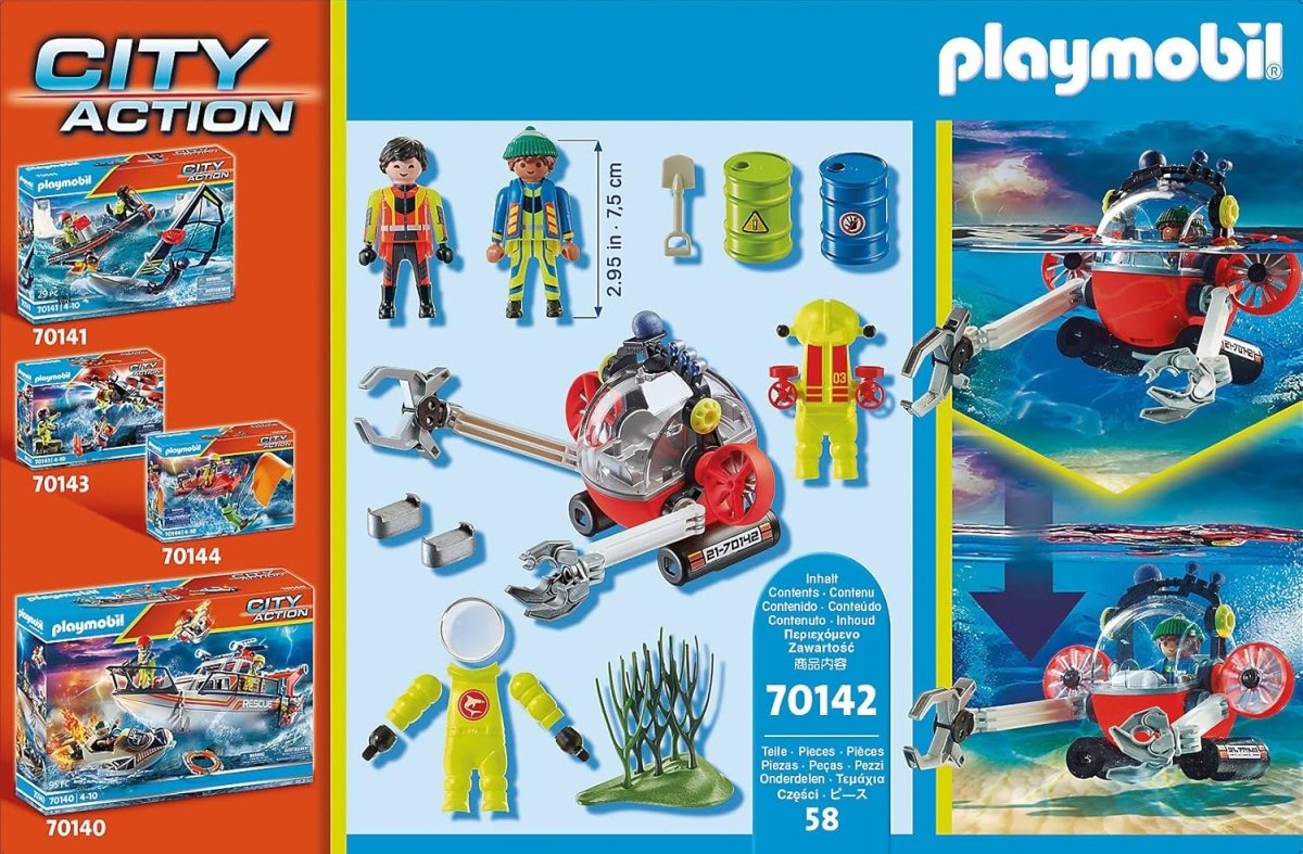 Environmental Expedition With Dive Boat - Playmobil - The Toy Store