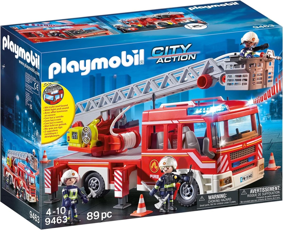 Fire Ladder Unit Playset - Playmobil - The Toy Store