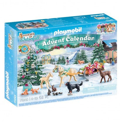Horses of Waterfall Advent calendar - Playmobil - The Toy Store