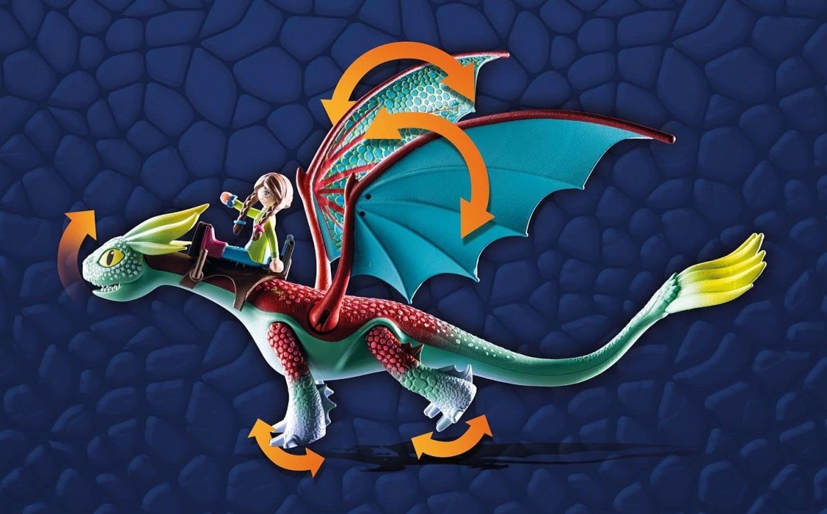 Dragon Nine Realms Feathers and Alex - Playmobil - The Toy Store