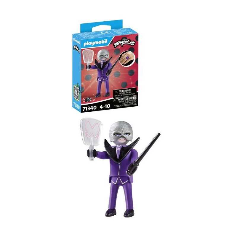 Miraculous: Hawk Moth - Playmobil - The Toy Store