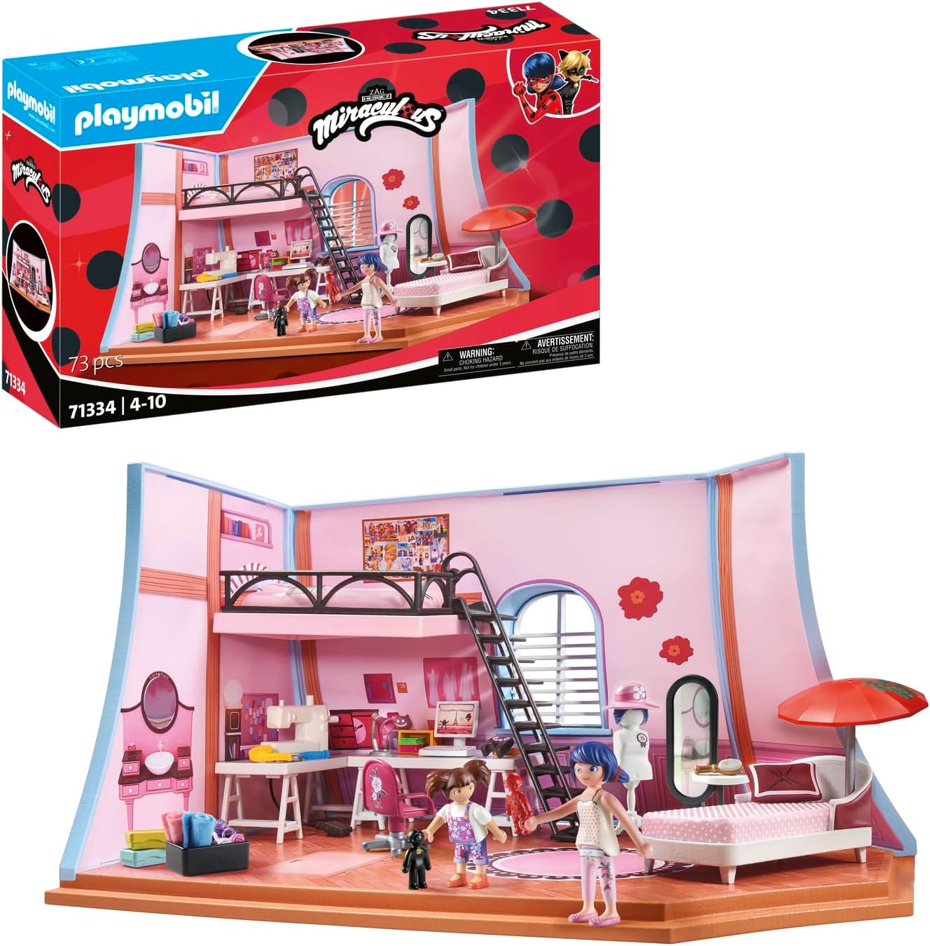 Miraculous: Marinette's Loft - Playmobil - The Toy Store