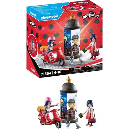Miraculous: Paris Scooter Ride - Playmobil - The Toy Store