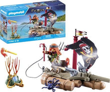 Pirate Raft with Treasure - Playmobil - The Toy Store