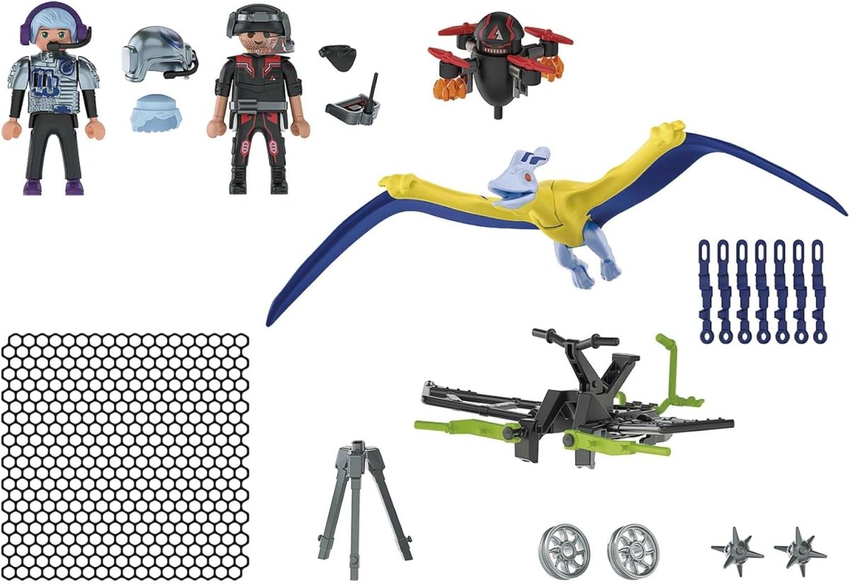 Pteranodon and Drone Set - Playmobil - The Toy Store