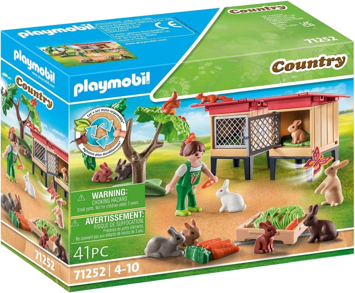 Rabbit Hutch - Playmobil - The Toy Store